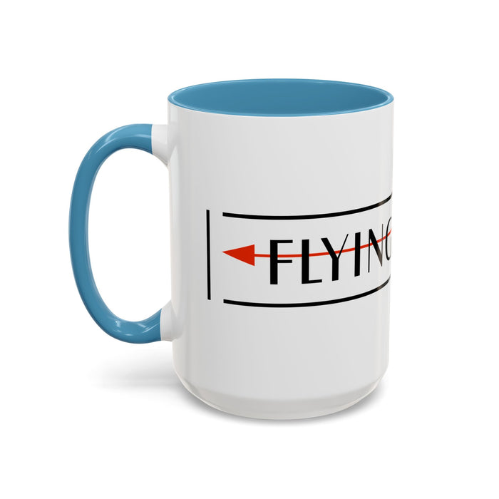 Arrow Flying Yankee Logo - Accent Coffee Mug (11, 15oz)
