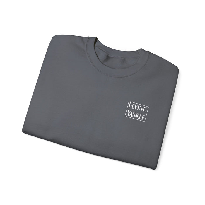 Flying Yankee Outline Logo Unisex Heavy Blend™ Crewneck Sweatshirt