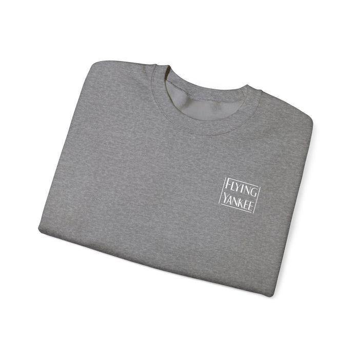 Flying Yankee Outline Logo Unisex Heavy Blend™ Crewneck Sweatshirt