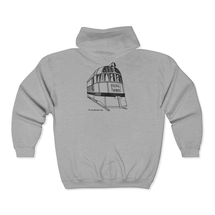 Flying Yankee Unisex Heavy Blend™ Full Zip Hooded Sweatshirt