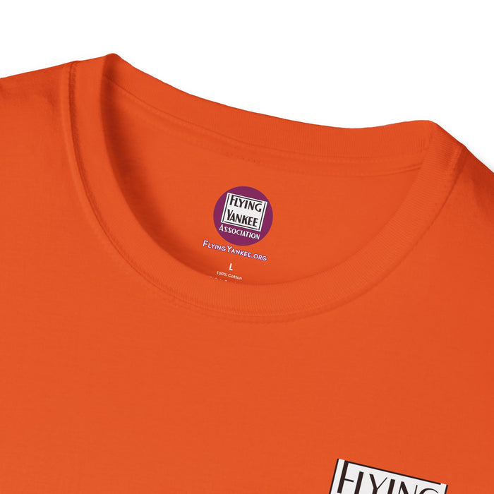 Flying Yankee Logo - Unisex Softstyle T-Shirt
