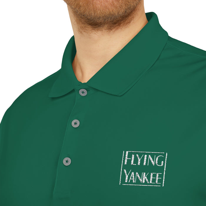 Flying Yankee Embroidered Logo - adidas Unisex Performance Polo