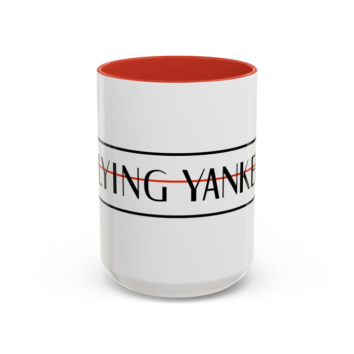 Arrow Flying Yankee Logo - Accent Coffee Mug (11, 15oz)
