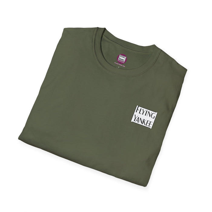 Flying Yankee Logo - Unisex Softstyle T-Shirt