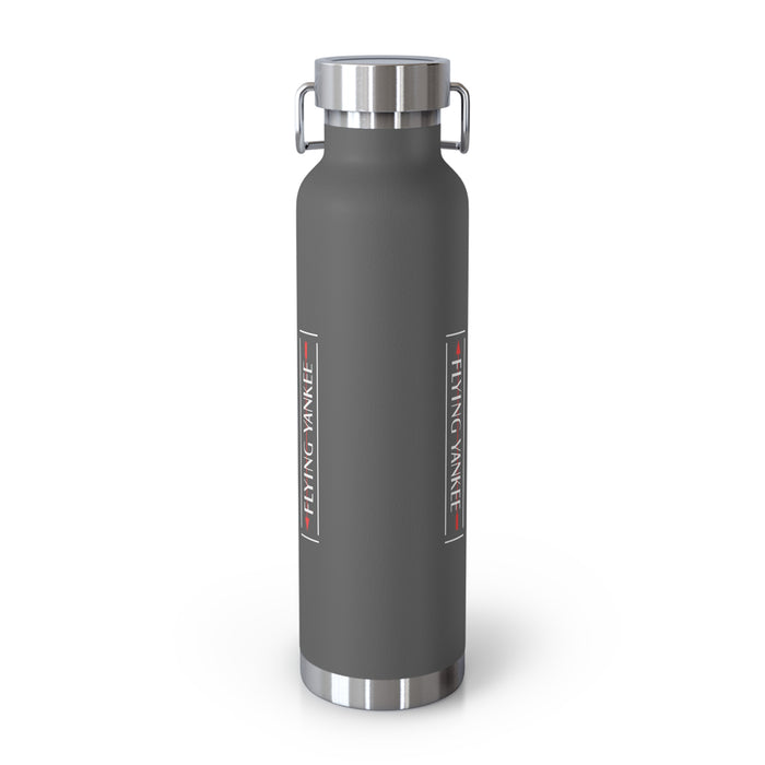Flying Yankee Logo - Copper Vacuum Insulated Bottle, 22oz