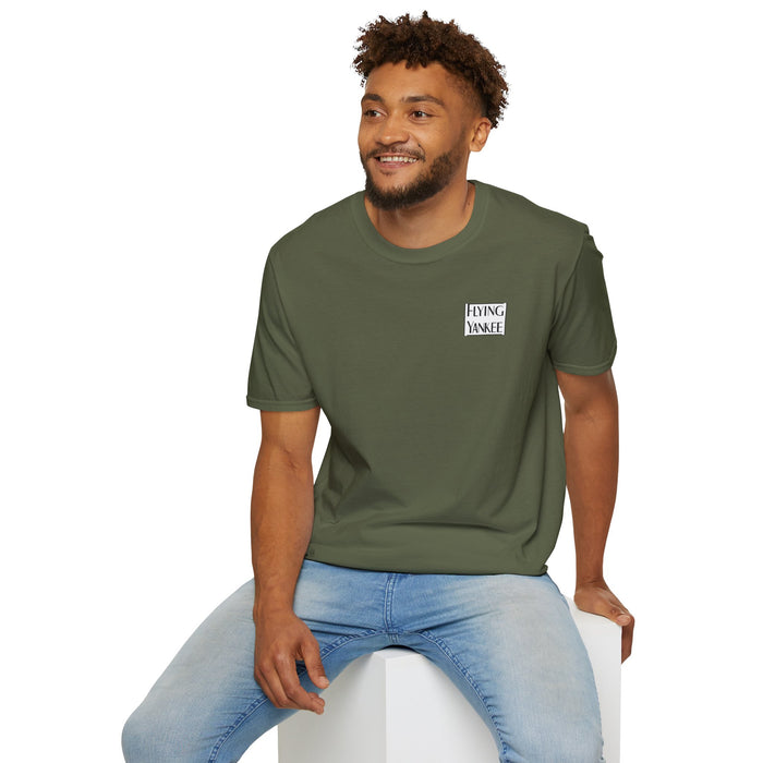 Flying Yankee Logo - Unisex Softstyle T-Shirt