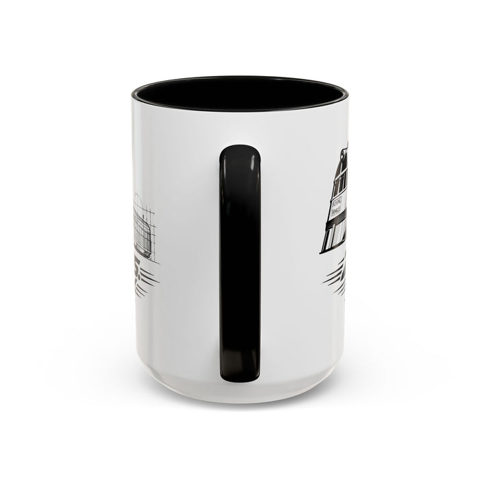 Flying Yankee – 2.7 Million Miles, One More Journey - Accent Coffee Mug (11, 15oz)