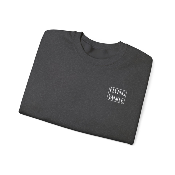 Flying Yankee Outline Logo Unisex Heavy Blend™ Crewneck Sweatshirt