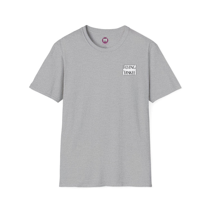 Flying Yankee Logo - Unisex Softstyle T-Shirt