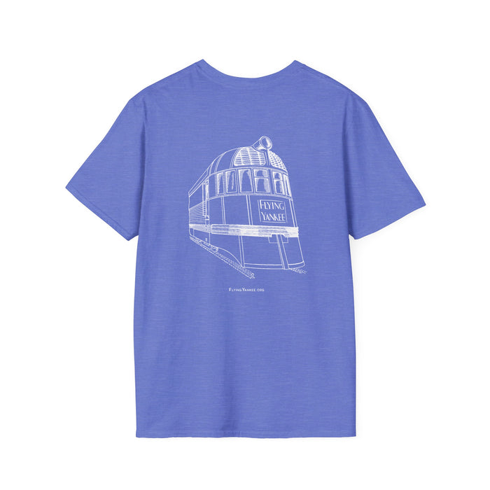 Flying Yankee Logo - Unisex Softstyle T-Shirt