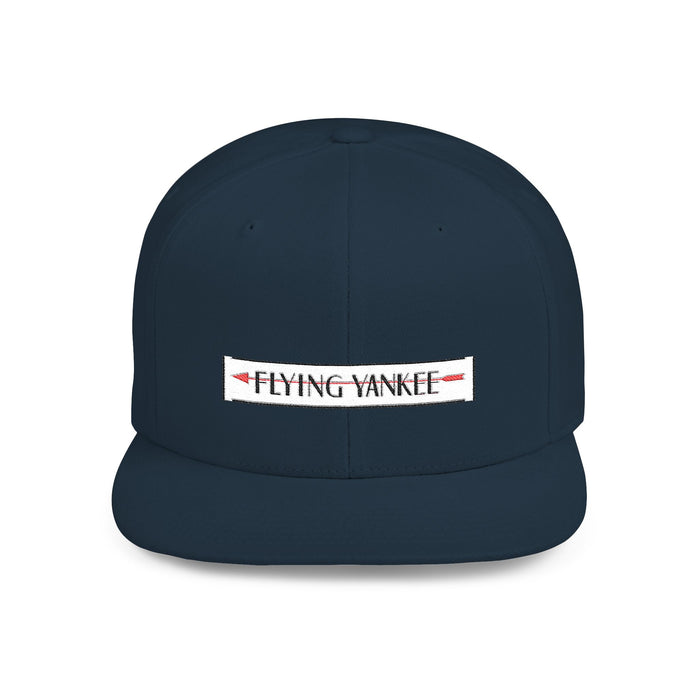 Flying Yankee Embroidered ARROW Logo - Flat Bill Snapback