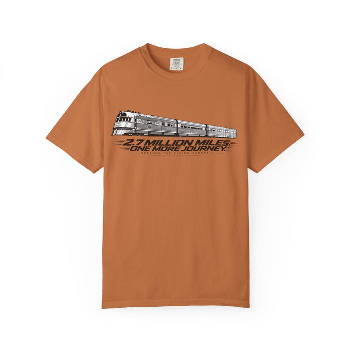 Flying Yankee – 2.7 Million Miles, One More Journey - Unisex Garment-Dyed T-shirt