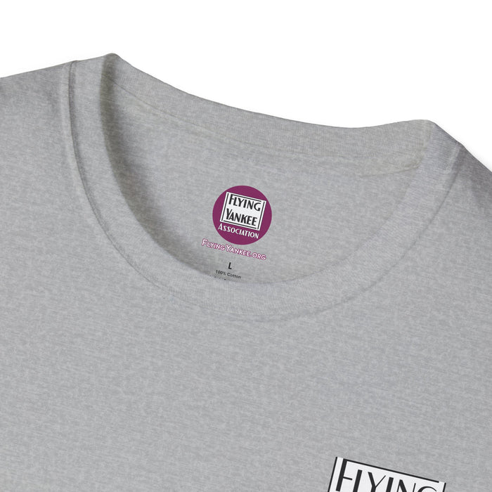 Flying Yankee Logo - Unisex Softstyle T-Shirt