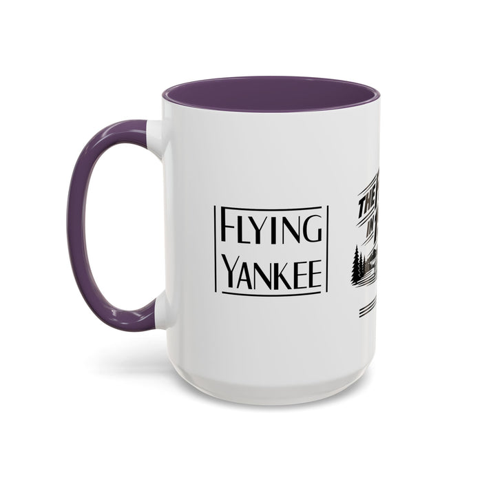 The Future Arrived in 1935 | Flying Yankee No. 6000 | Accent Coffee Mug (11, 15oz)
