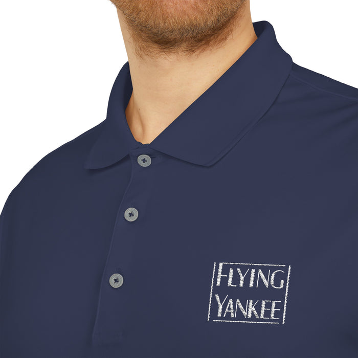 Flying Yankee Embroidered Logo - adidas Unisex Performance Polo