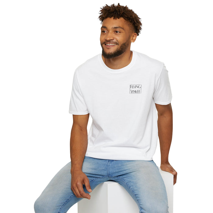 Flying Yankee Logo - Unisex Softstyle T-Shirt
