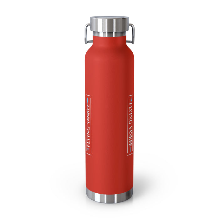 Flying Yankee Logo - Copper Vacuum Insulated Bottle, 22oz