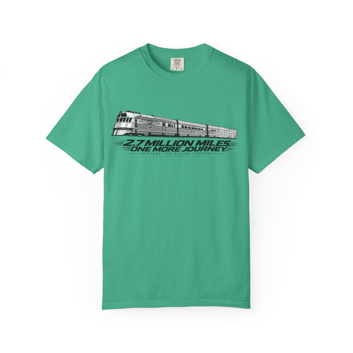 Flying Yankee – 2.7 Million Miles, One More Journey - Unisex Garment-Dyed T-shirt