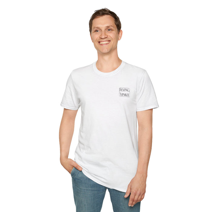 Flying Yankee Logo - Unisex Softstyle T-Shirt