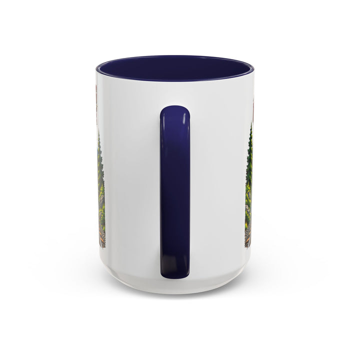 Flying Yankee No. 6000 – 1935 Vintage Streamliner - Accent Coffee Mug (11, 15oz)