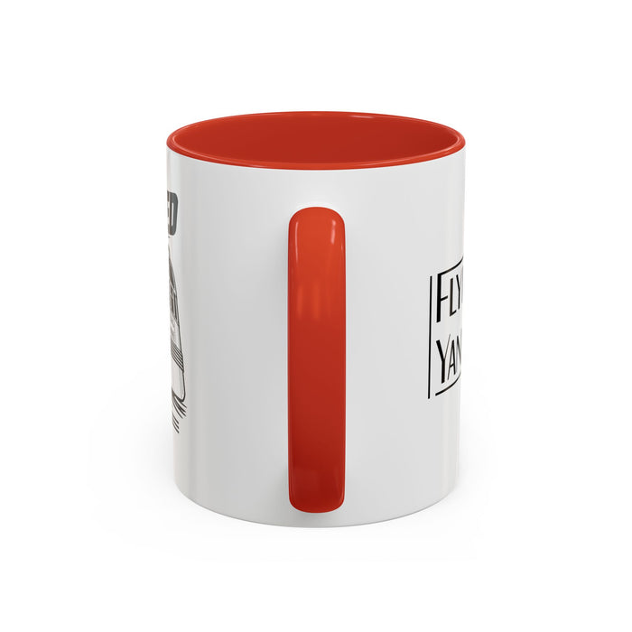 The Future Arrived in 1935 | Flying Yankee No. 6000 | Accent Coffee Mug (11, 15oz)