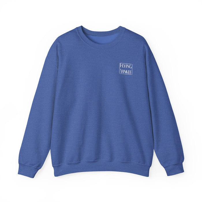 Flying Yankee Outline Logo Unisex Heavy Blend™ Crewneck Sweatshirt