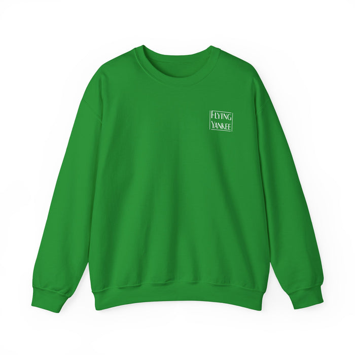 Flying Yankee Outline Logo Unisex Heavy Blend™ Crewneck Sweatshirt