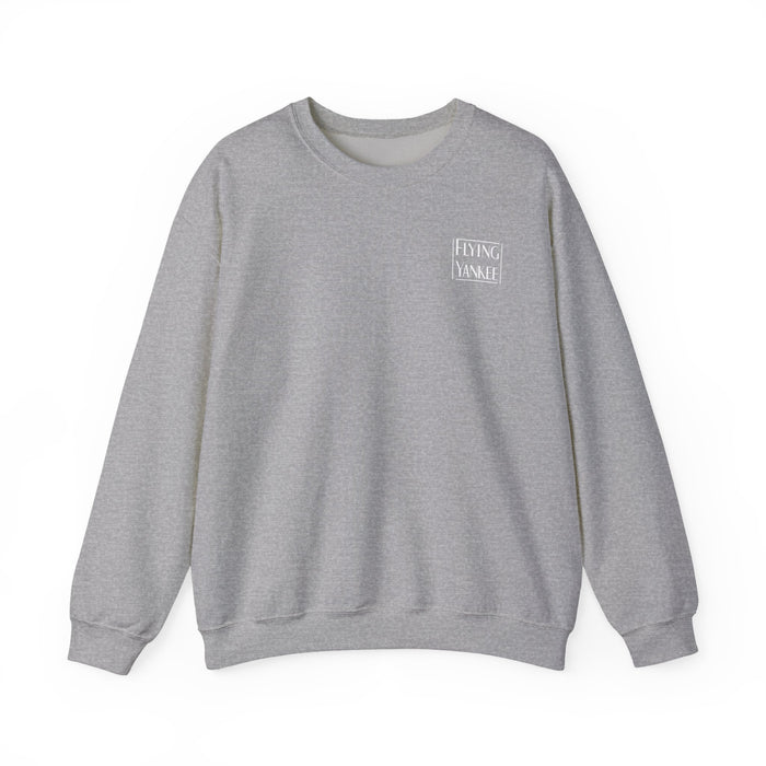 Flying Yankee Outline Logo Unisex Heavy Blend™ Crewneck Sweatshirt