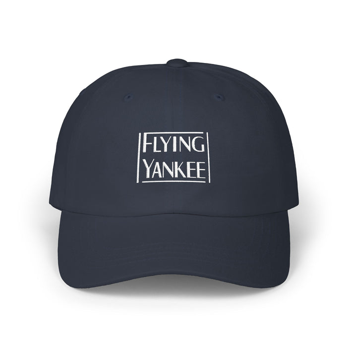 Flying Yankee Outline Embroidered Logo - Classic Dad Cap