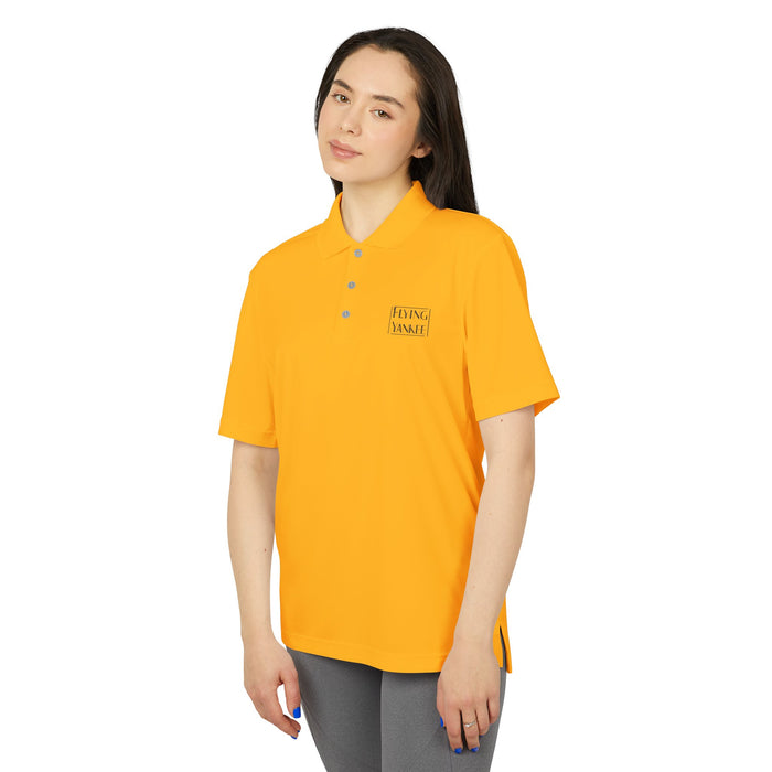 Flying Yankee Embroidered Logo - adidas Unisex Performance Polo