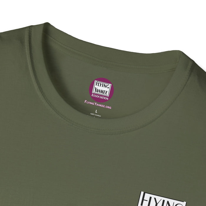 Flying Yankee Logo - Unisex Softstyle T-Shirt