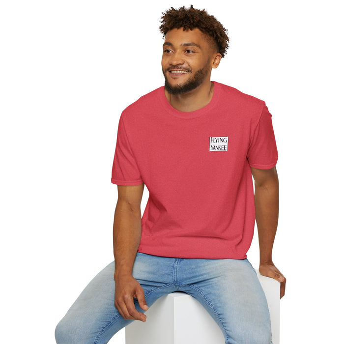 Flying Yankee Logo - Unisex Softstyle T-Shirt