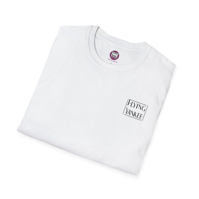 Flying Yankee Logo - Unisex Softstyle T-Shirt