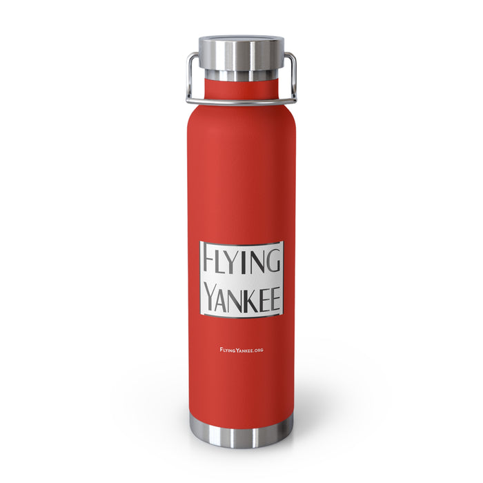Flying Yankee Logo - Copper Vacuum Insulated Bottle, 22oz