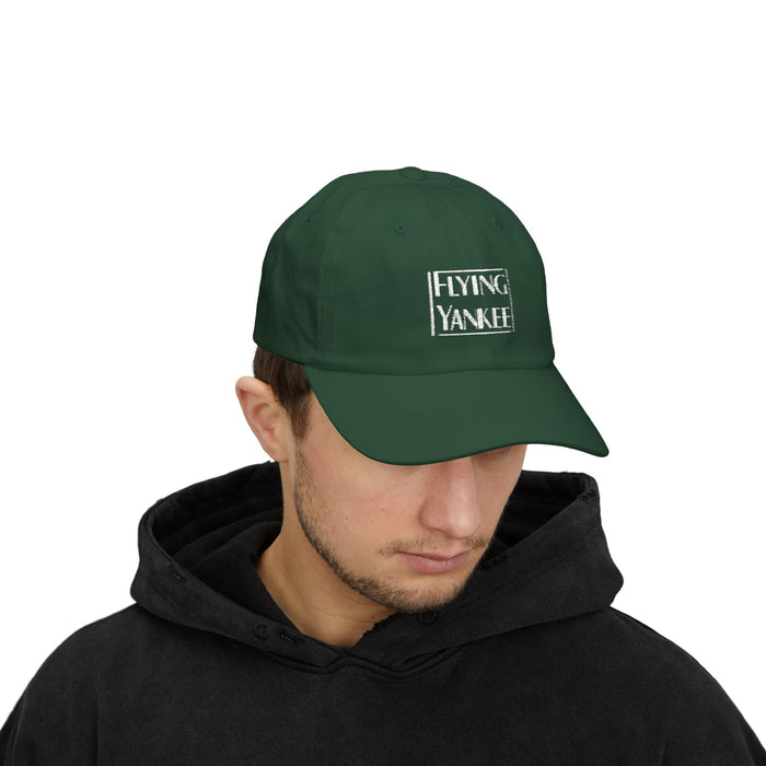 Flying Yankee Outline Embroidered Logo - Classic Dad Cap