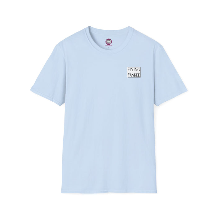 Flying Yankee Logo - Unisex Softstyle T-Shirt