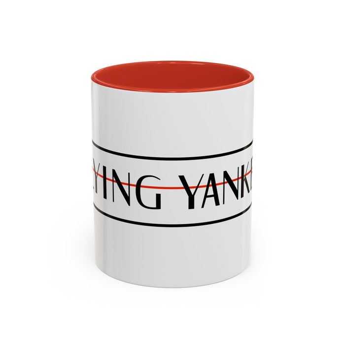 Arrow Flying Yankee Logo - Accent Coffee Mug (11, 15oz)