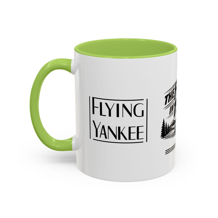 The Future Arrived in 1935 | Flying Yankee No. 6000 | Accent Coffee Mug (11, 15oz)