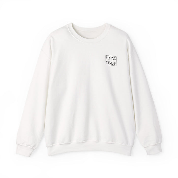Flying Yankee Outline Logo Unisex Heavy Blend™ Crewneck Sweatshirt