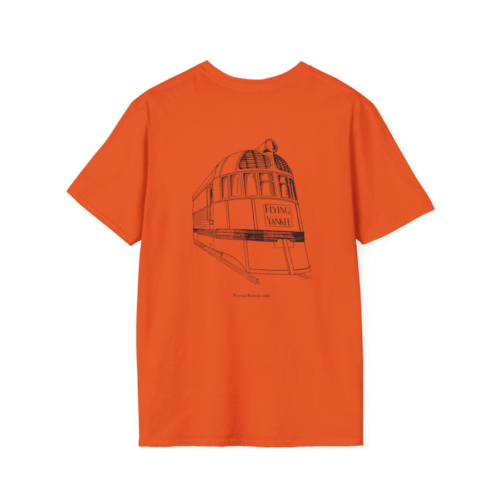 Flying Yankee Logo - Unisex Softstyle T-Shirt