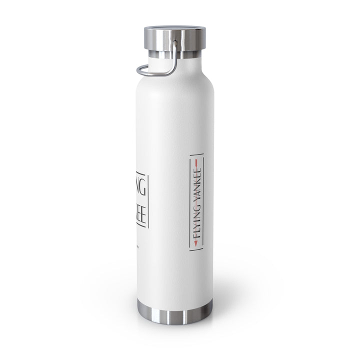 Flying Yankee Logo - Copper Vacuum Insulated Bottle, 22oz