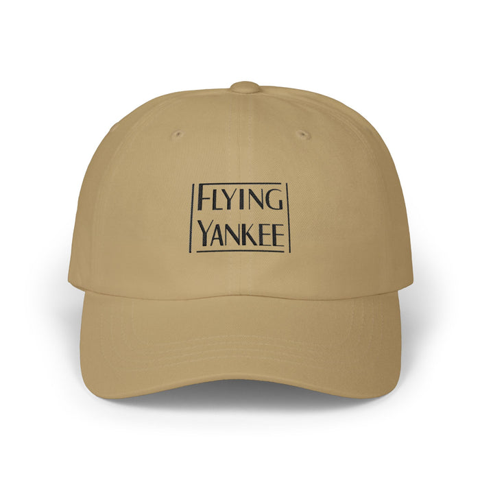 Flying Yankee Outline Embroidered Logo - Classic Dad Cap