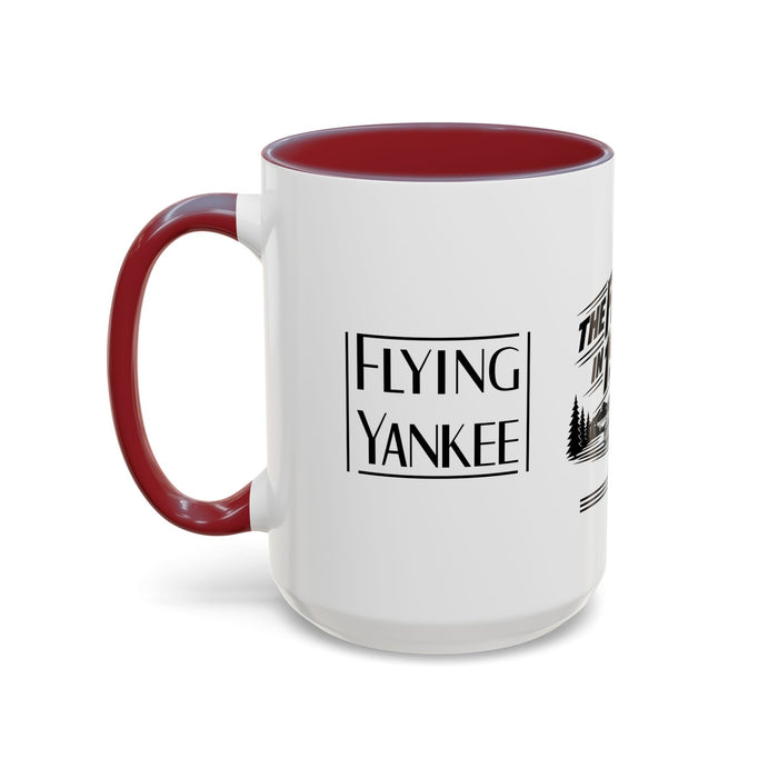The Future Arrived in 1935 | Flying Yankee No. 6000 | Accent Coffee Mug (11, 15oz)