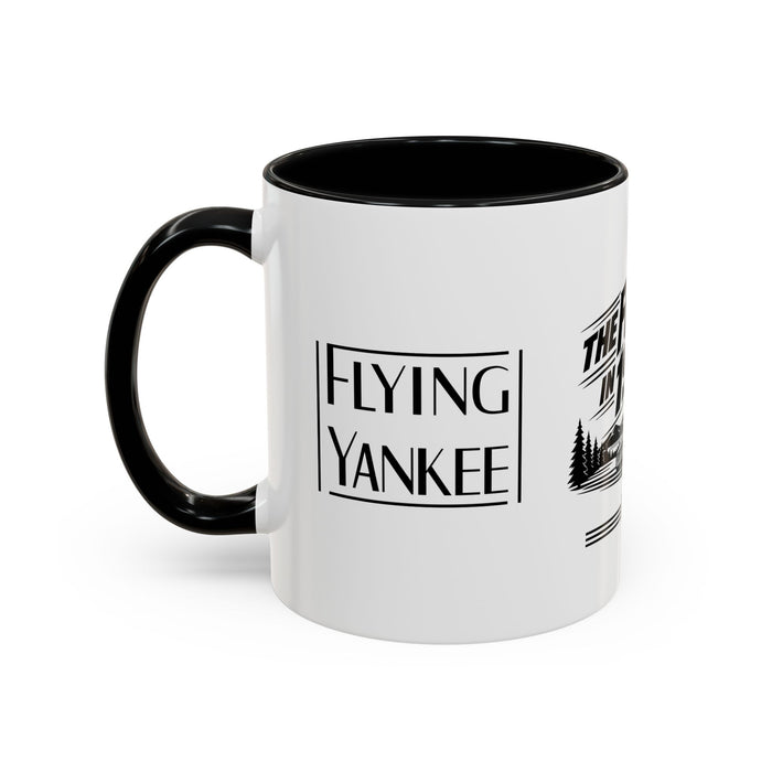 The Future Arrived in 1935 | Flying Yankee No. 6000 | Accent Coffee Mug (11, 15oz)