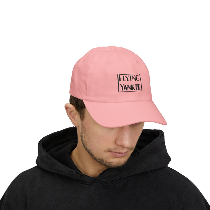 Flying Yankee Outline Embroidered Logo - Classic Dad Cap