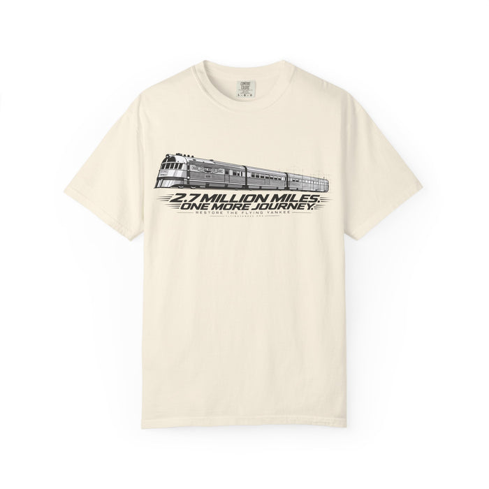Flying Yankee – 2.7 Million Miles, One More Journey - Unisex Garment-Dyed T-shirt