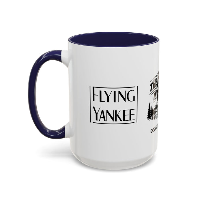 The Future Arrived in 1935 | Flying Yankee No. 6000 | Accent Coffee Mug (11, 15oz)