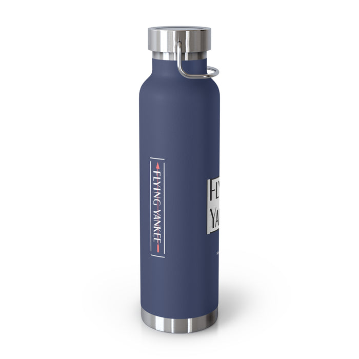 Flying Yankee Logo - Copper Vacuum Insulated Bottle, 22oz