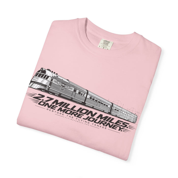 Flying Yankee – 2.7 Million Miles, One More Journey - Unisex Garment-Dyed T-shirt
