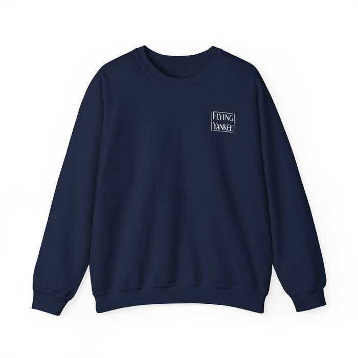 Flying Yankee Outline Logo Unisex Heavy Blend™ Crewneck Sweatshirt